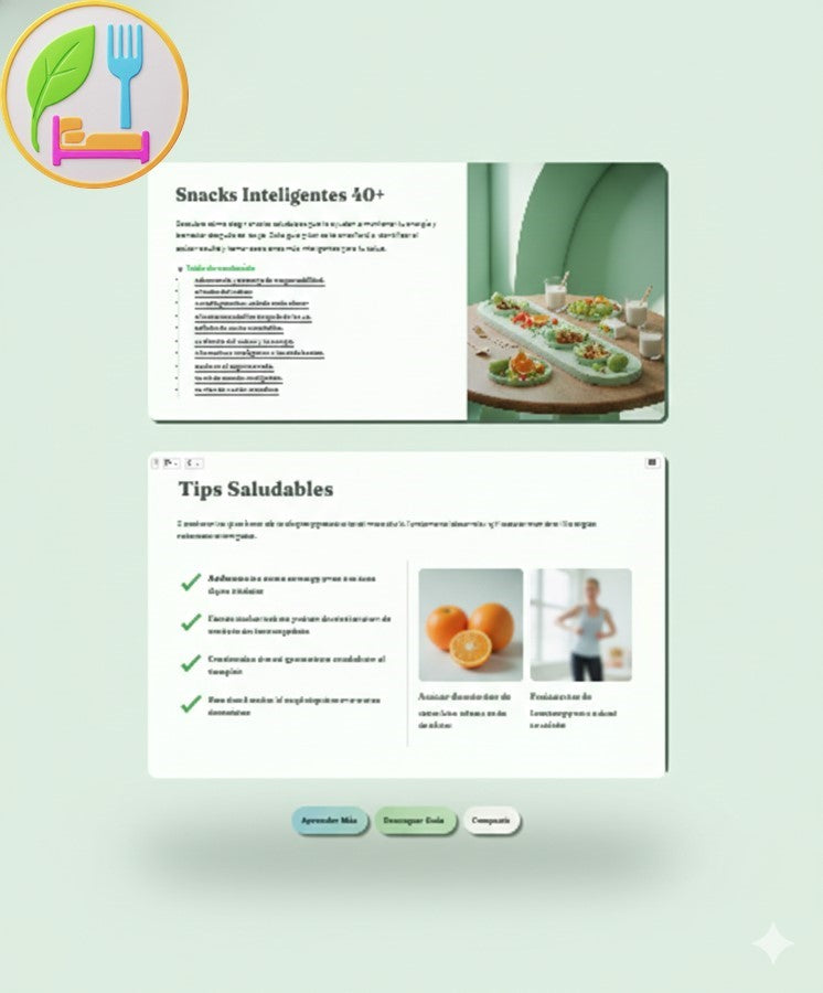 Snacks Inteligentes 40 y mas