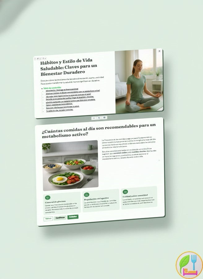 Habitos y Estilo de Vida Saludable: Claves para un Bienestar Duradero