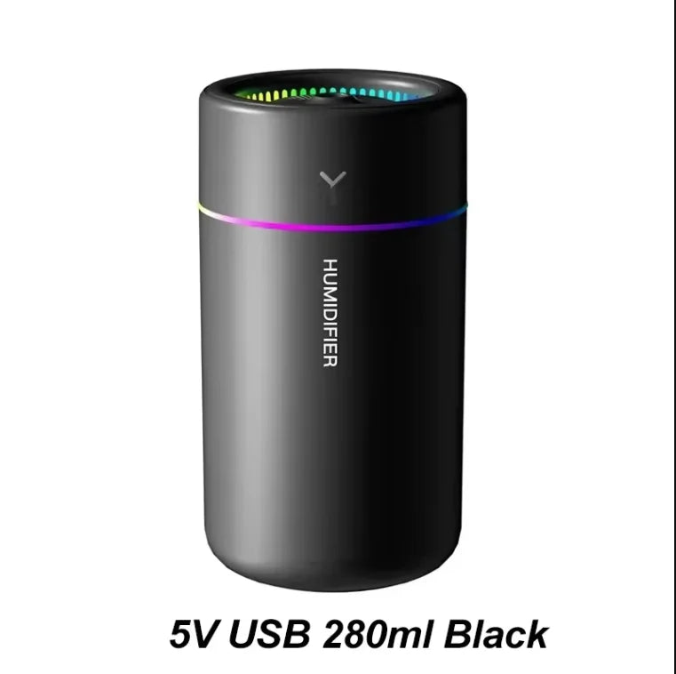 Difusor de Aromas Ultrasónico 180ml | Luz RGB Ambiental