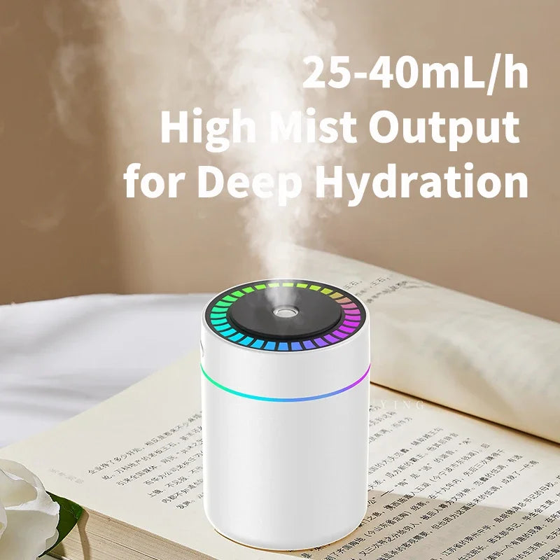 Difusor de Aromas Ultrasónico 180ml | Luz RGB Ambiental